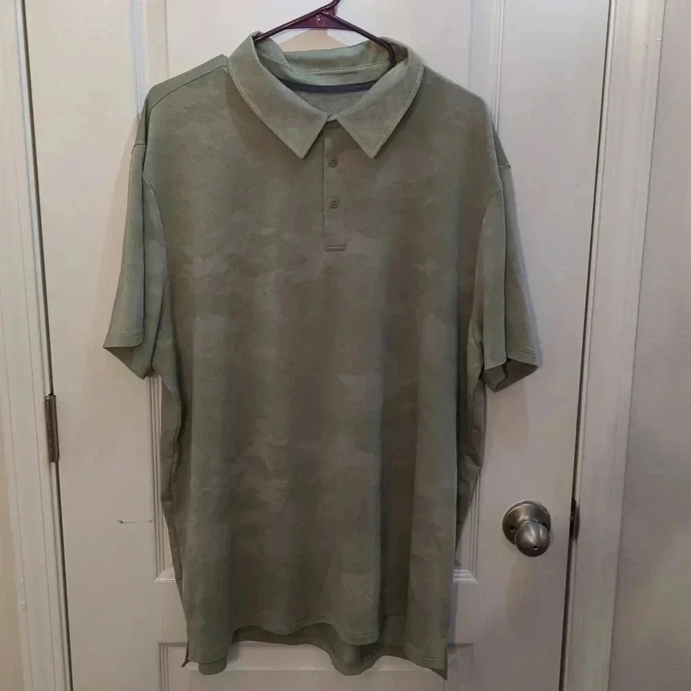 All in motion mens polo short sleeve